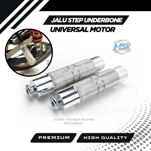 Jalu Step Underbone Universal Motor Bahan Duralium Premium High Quality