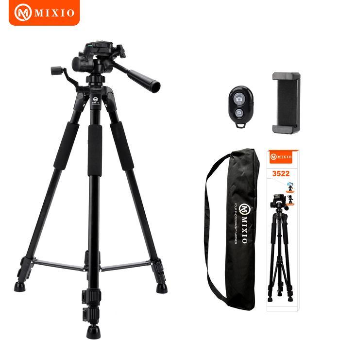 TRIPOD MIXIO 3522 PRO 1,7 METER + BLUETOOTH REMOTE