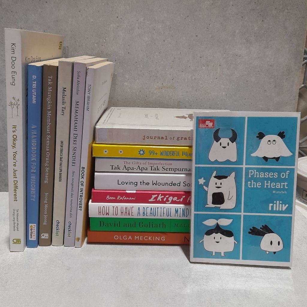 PRELOVED  Buku bekas tema self improvement part 1