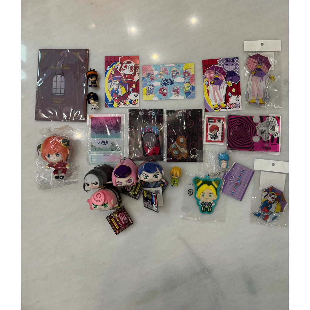 Jojo Bizzare Adventure Gintama Iruma Kun Amazing digital circus Junji ito Assassination classroom Pa