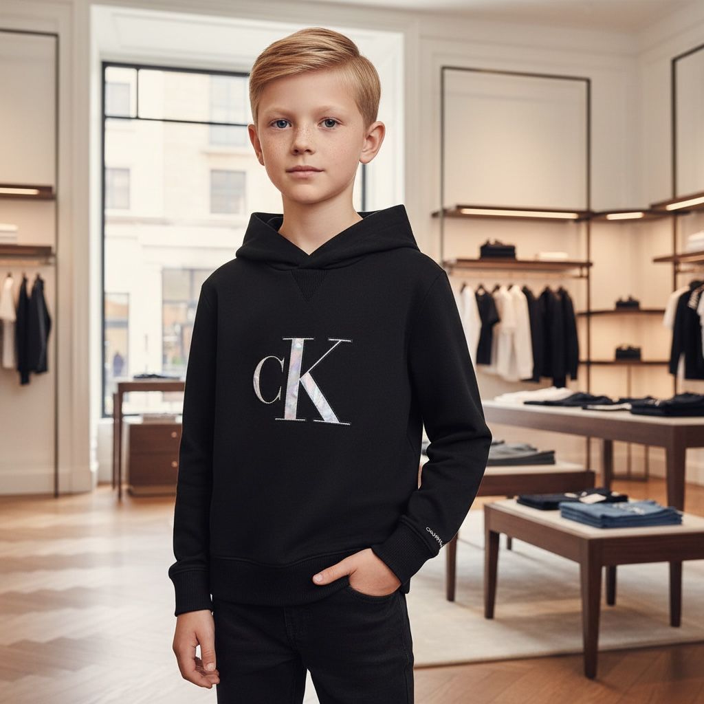 CALVIN KLEIN ORGANIC COTTON HOODIE