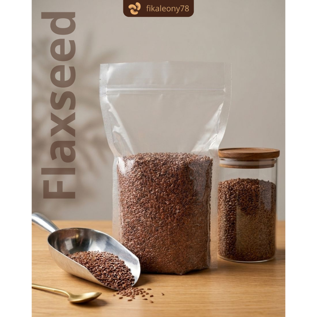 Biji Rami Brown Flaxseed - Flax Seed 1000g