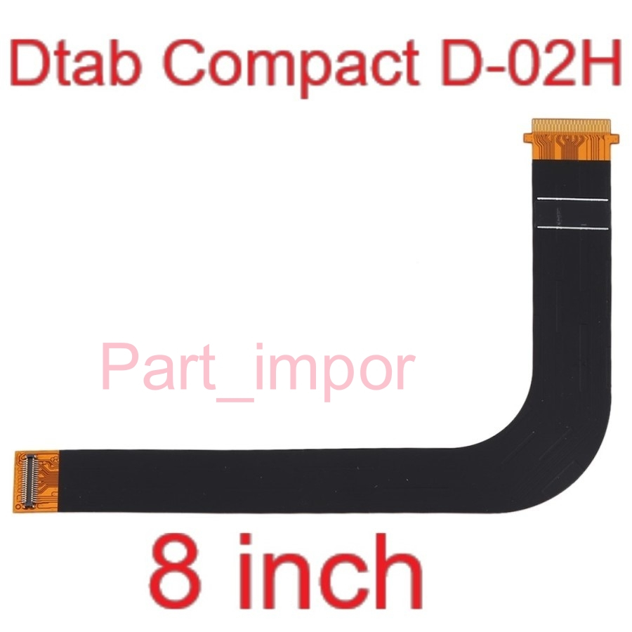 Flexibel LCD - Huawei Dtab Compact D-02H - D02H