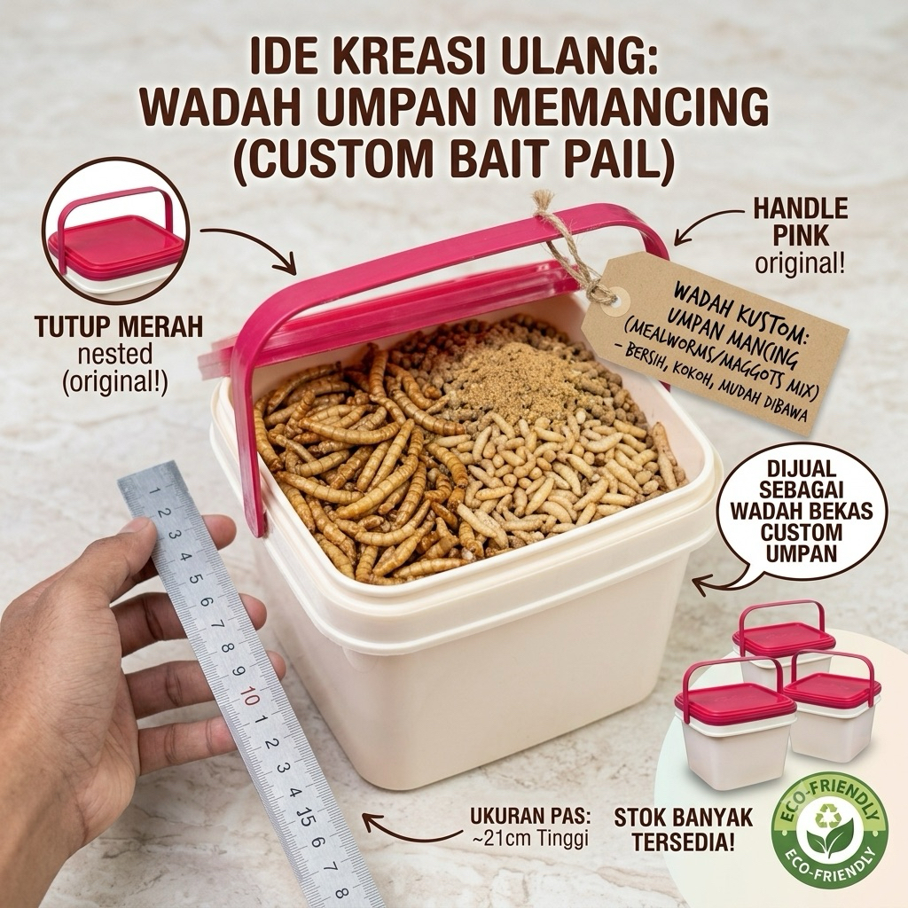 EMBER BOX UMPAN PANCING BEKAS + TUTUP | kuat anti pecah
