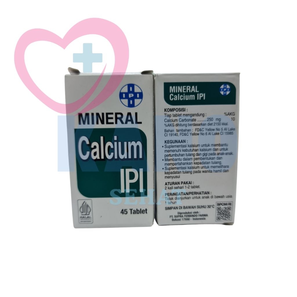 MINERAL CALCIUM IPI 45 Tablet IPI