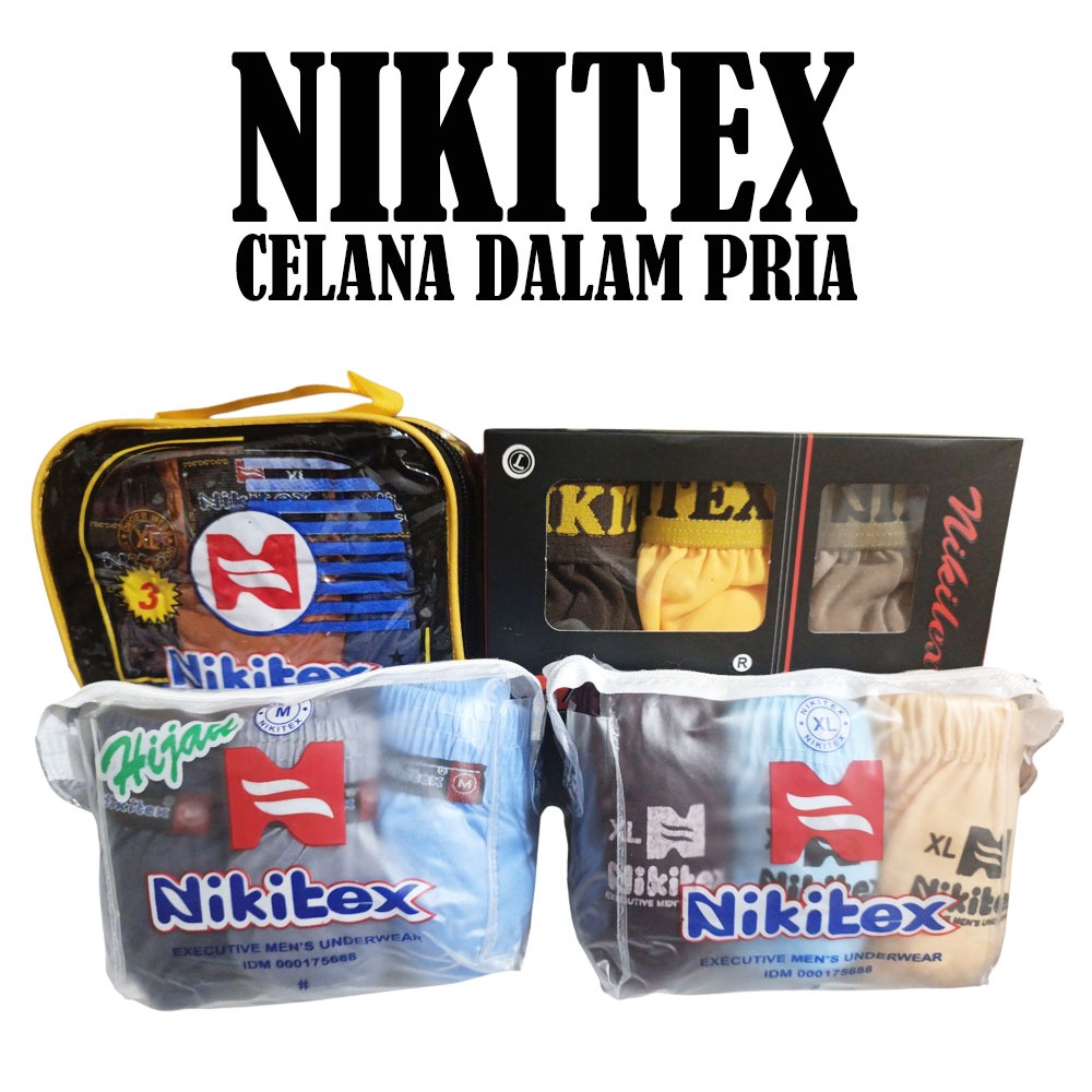 CELANA DALAM PRIA NIKITEX ISI 3