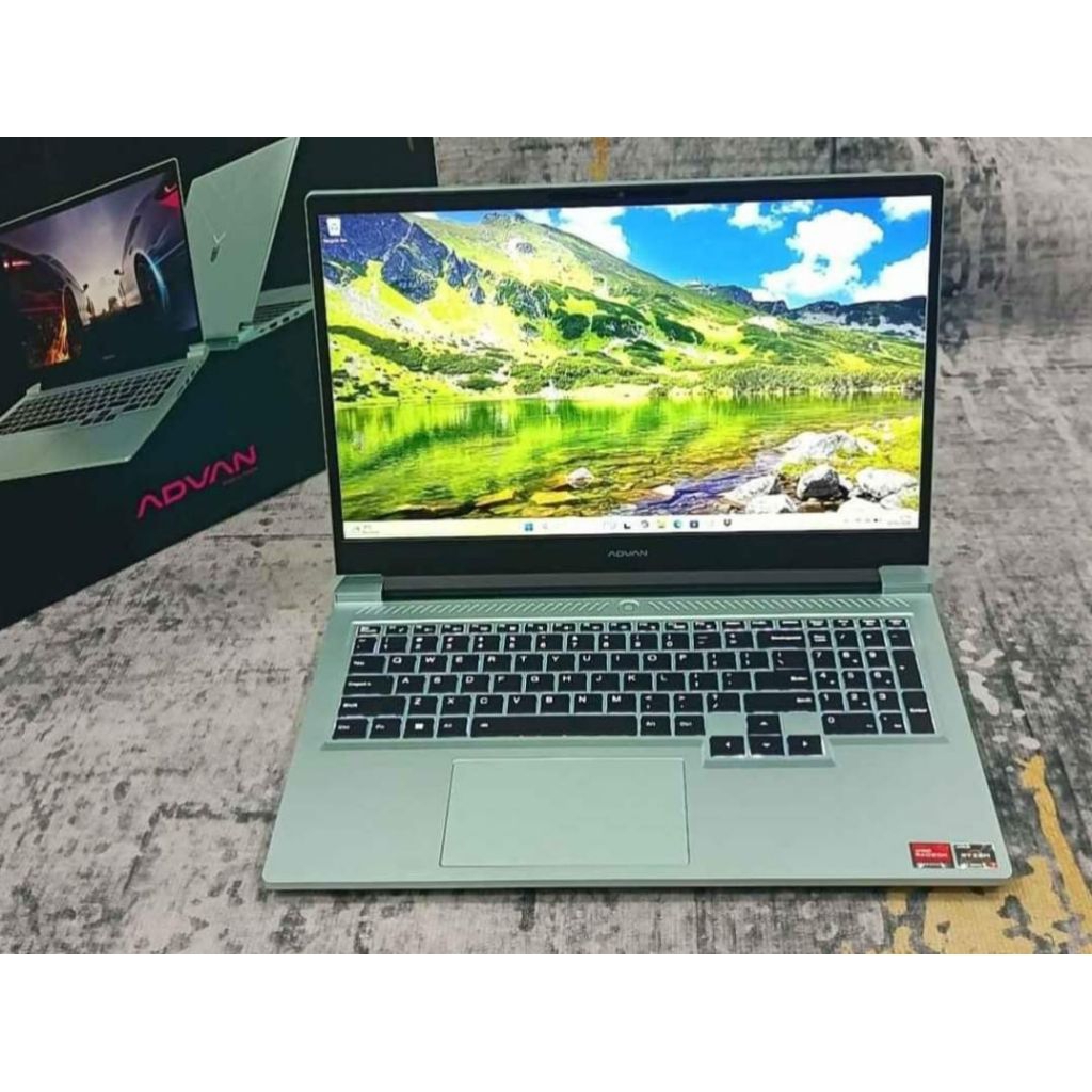 Advan Pixwar Ryzen 7 6800H 16/512Gb FHD Fullset Like New
