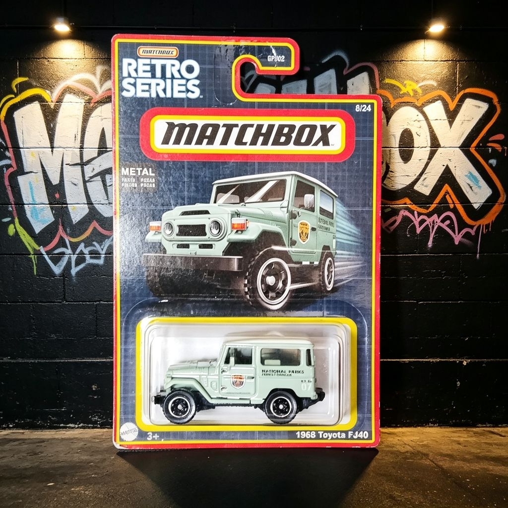 BIG PROMO AKHIR TAHUN Matchbox Retro Series 1968 Toyota FJ 40, Land Rover Defender Jungle