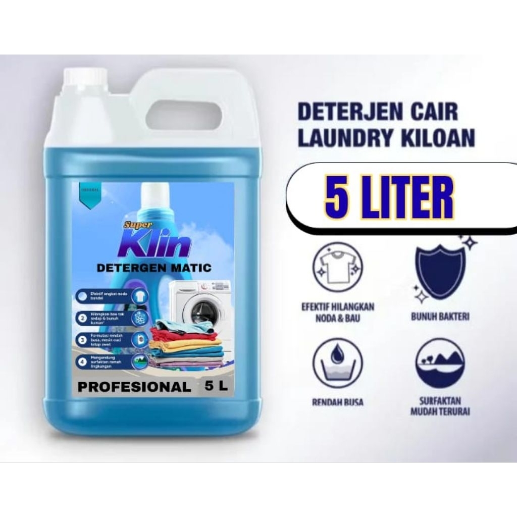 SUPER KLIN DOWNY 5 LITER WANGI,BERBUSA,LEMBUT DITANGAN,KENTAL