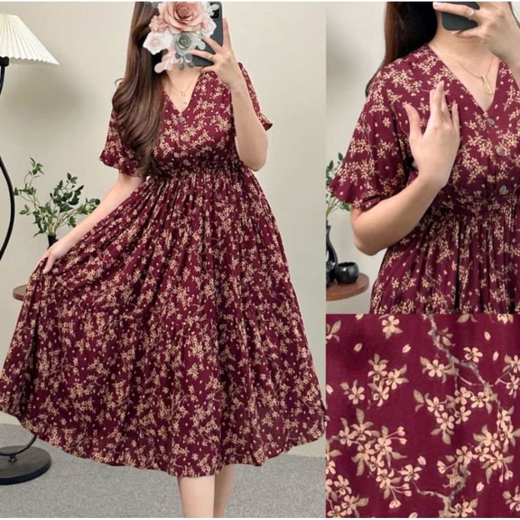 NIXIE DRESS DASTER BY AMARIEL