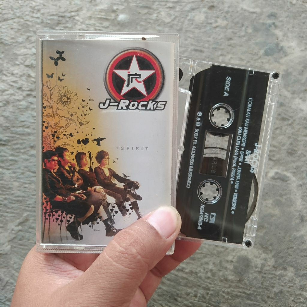 Kaset Pita J-Rocks - Spirit
