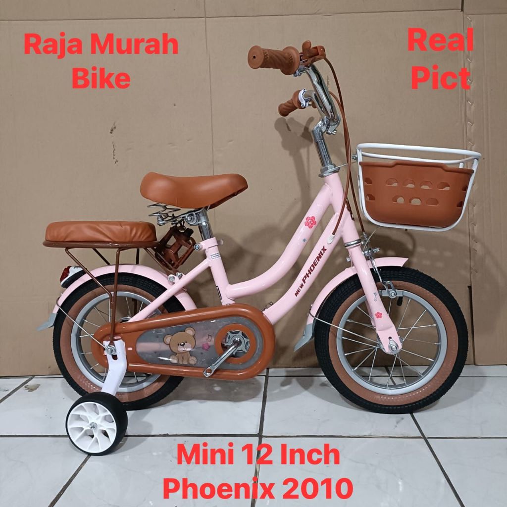 sepeda anak mini Phoenix 2210 12inch sepeda anak perempuan mini 12 inch Phoenix