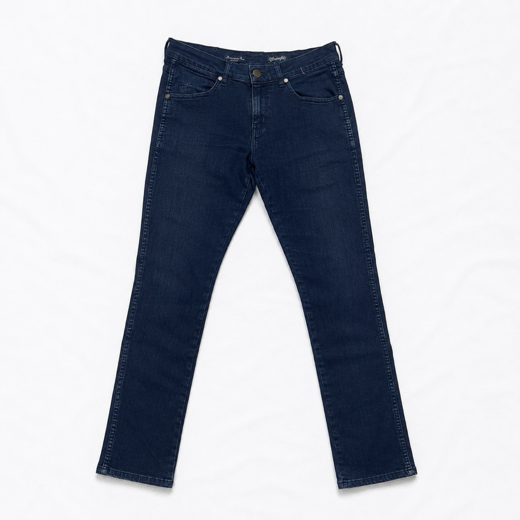 Celana jeans wrangler Bryson Slim Fit Dark Blue W31 x L32