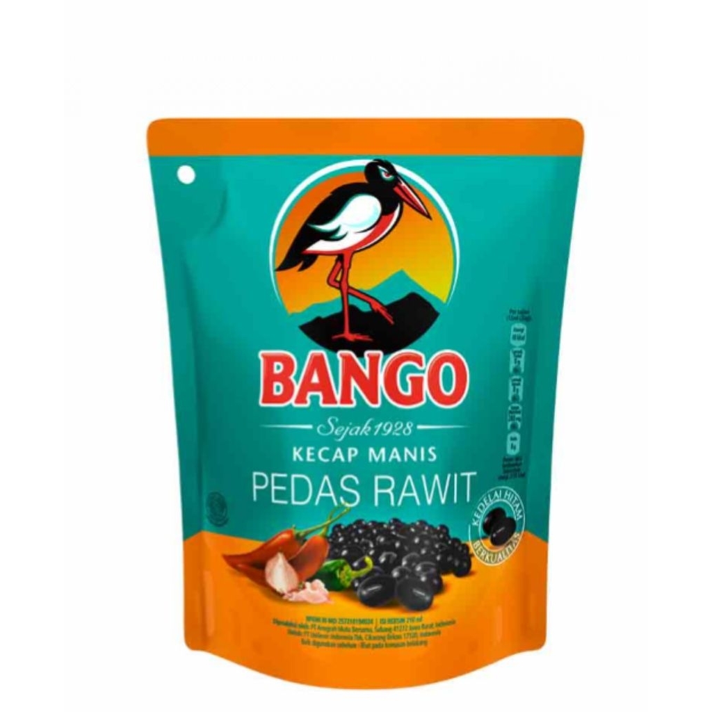 Bango Kecap Manis Pedas Rawit Gurih 220 ml