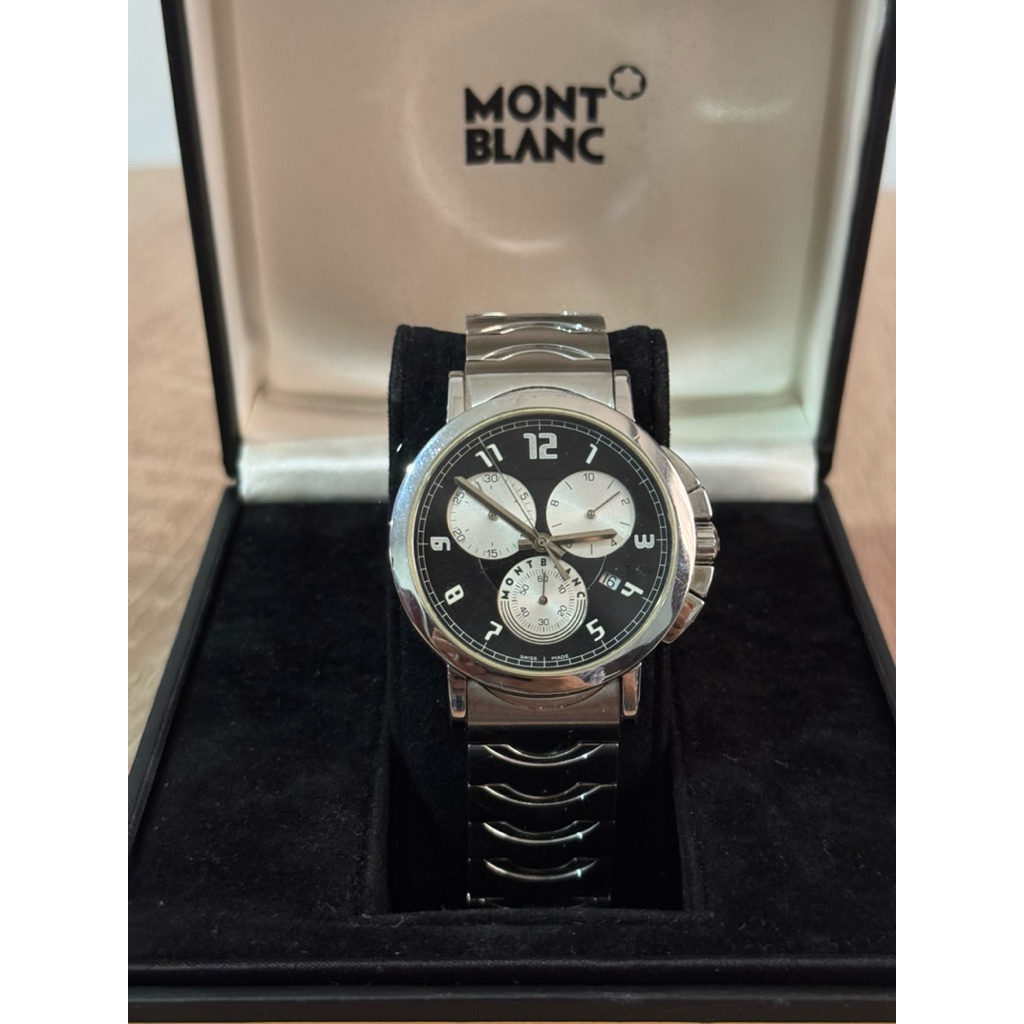 Jam Tangan Montblanc Watch Summit XL Chronograph SS 7060 Swiss Made