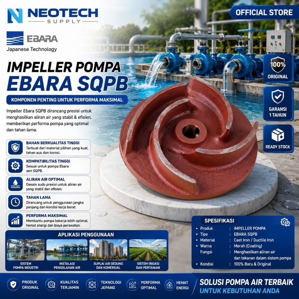IMPELLER POMPA EBARA SQPB 100