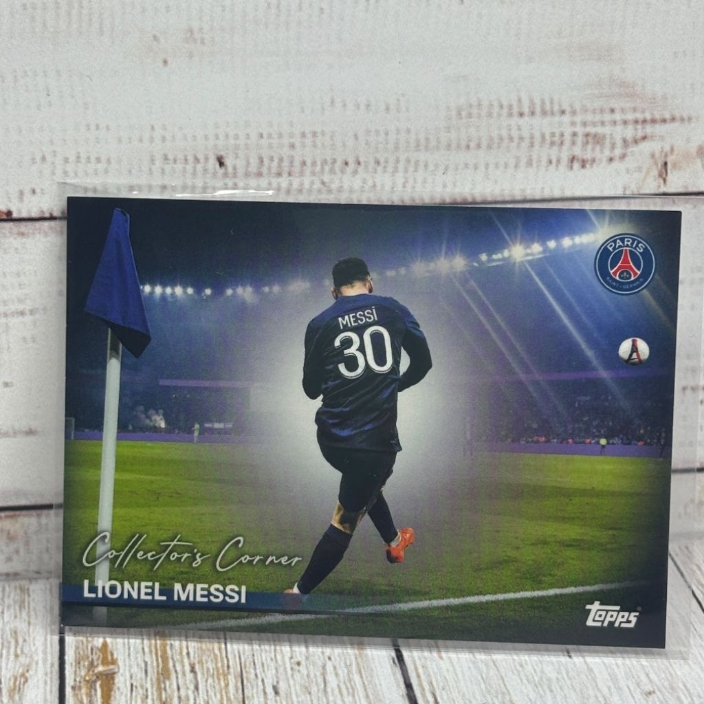 Kartu Bola Messi PSG Topps Team Set Original