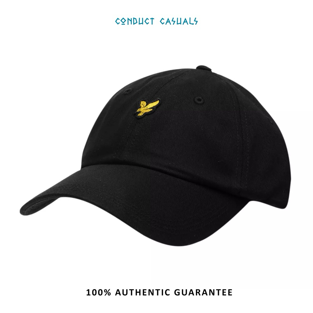 Cap Lyle & Scott Original Black / Topi Lyle & Scott Original Diskon