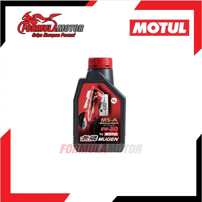 [Oli Mobil]  Motul Mugen MS-A 1L/4L - Oli Mesin Premium Untuk Mobil (Original Resmi Formula Motor x 