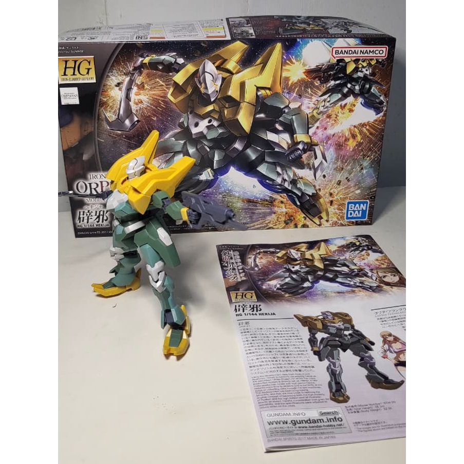 HG IBO 1/144 Hekija Bandai Model Kit Iron Blooded Orphans