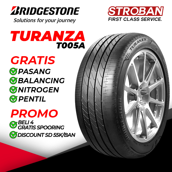 BAN BRIDGESTONE TURANZA T005A 215/55 R18
