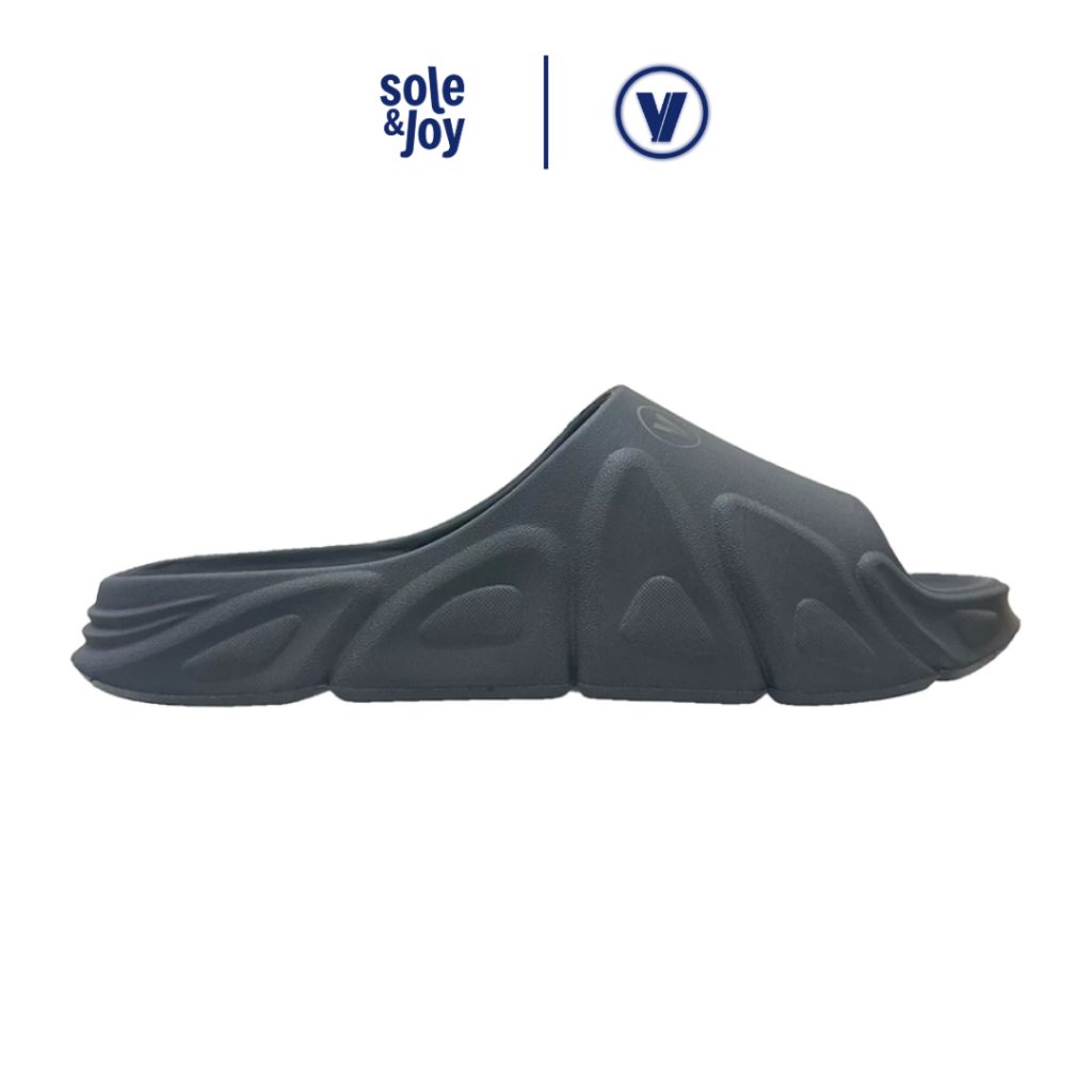 Vandalz Pronto 02  Grey - Sandal Selop Pria Abu Soleandjoy