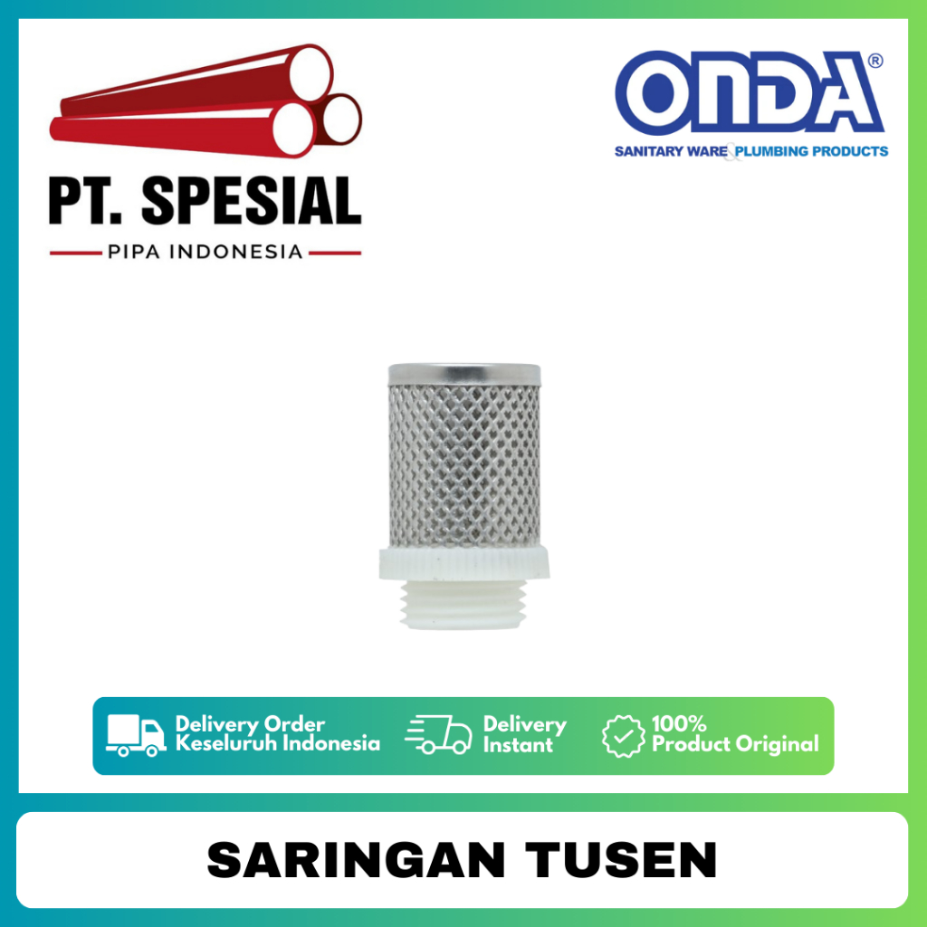 Tusen Klep Saringan PVC 2" / Saringan Tusen Klep Air Sumur Pompa - 06