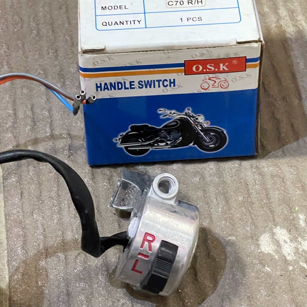 SAKLAR RH KANAN C70 OSK HANDLE SWITCH C70 RH SAKLAR C70 KANAN