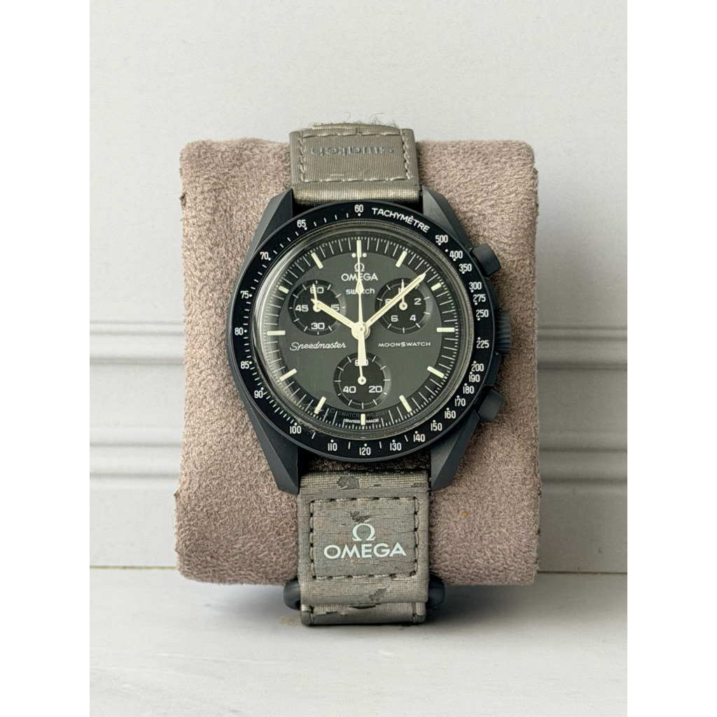 omega swatch moonswatch moon, jupiter, snoopy black, saturn