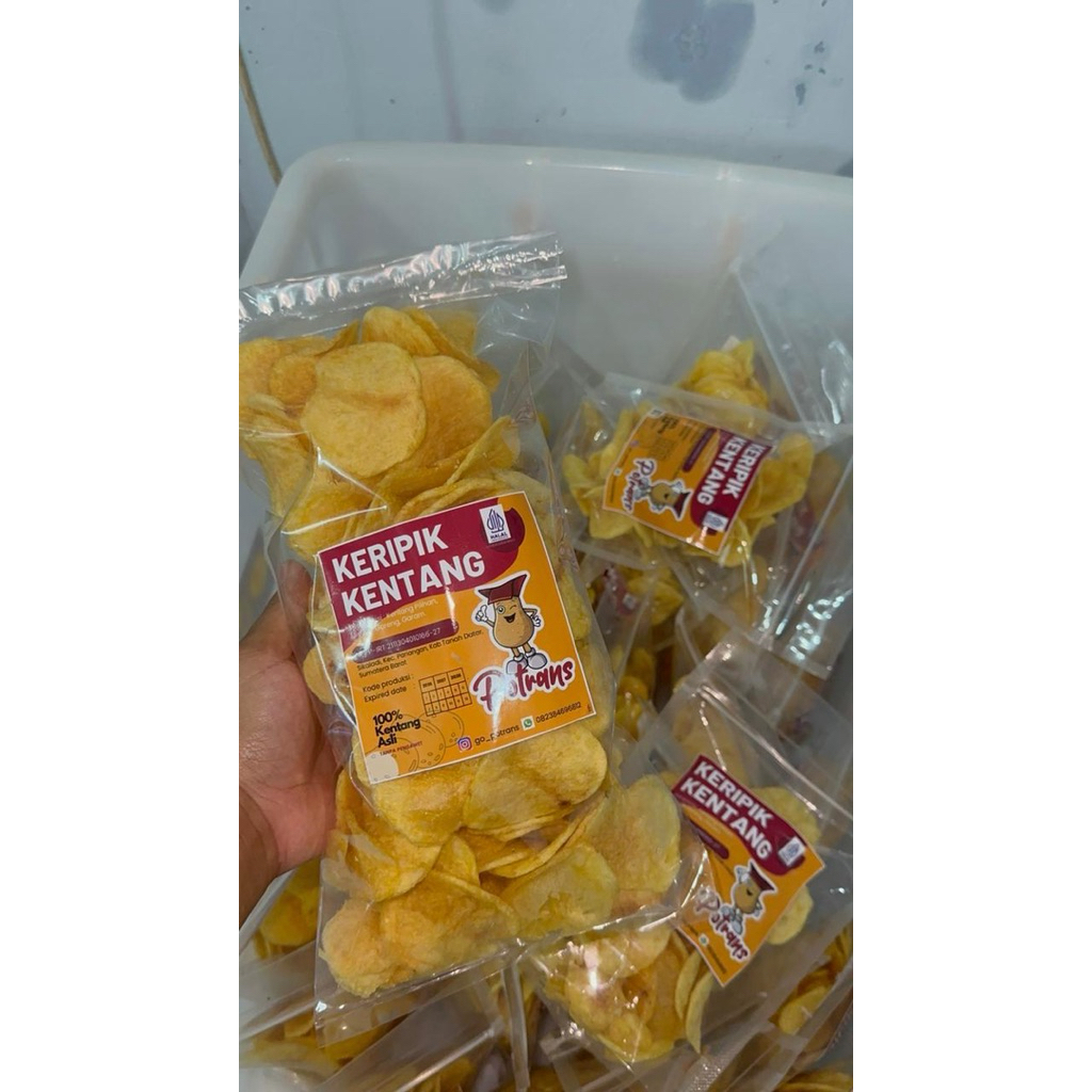 keripik kentang Potrans 1kg