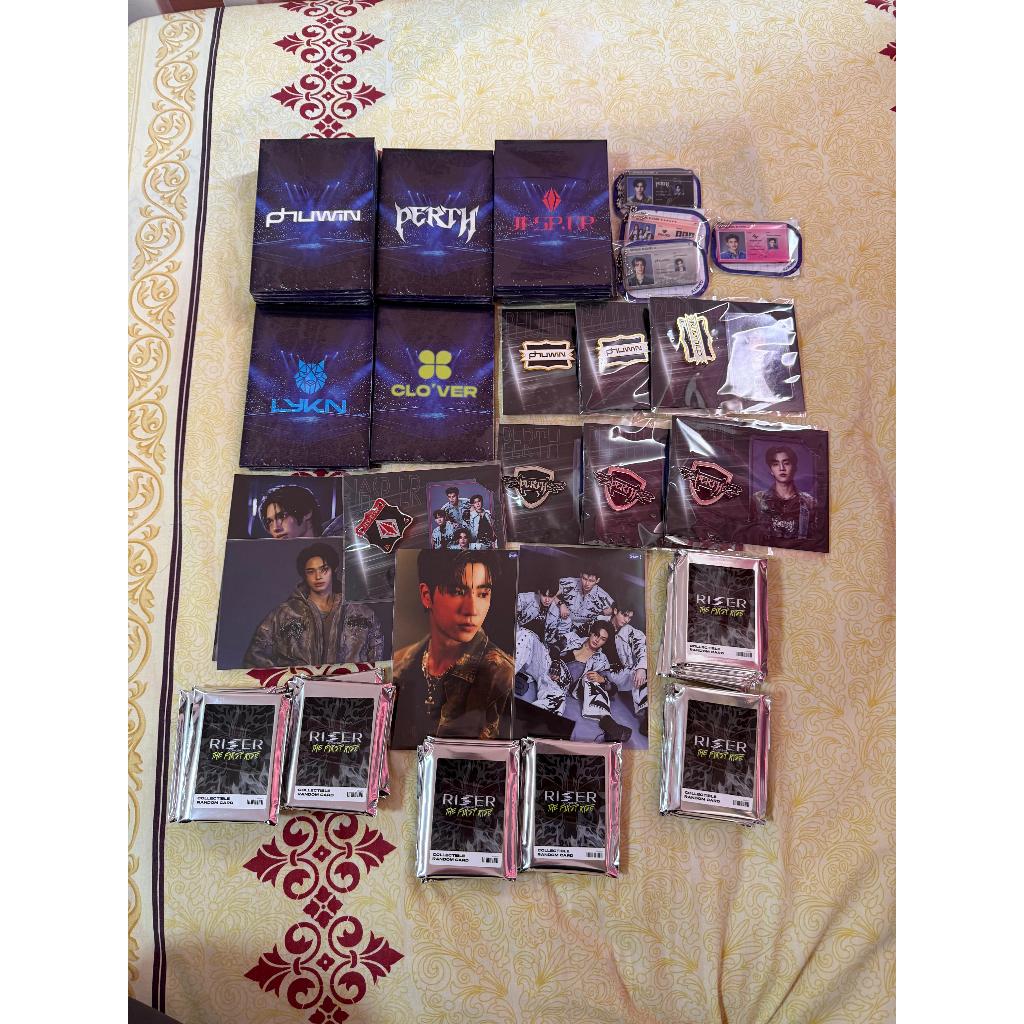 READY STOCK READY INA METAL PIN PHUWIN PERTH RISER CONCERT GMMTV ORIGINAL