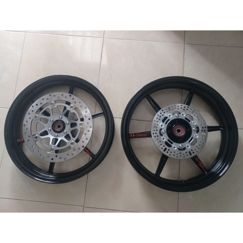 Velg Daichi Alloy pnp Ninja R dan RR Velg Racing Kawasaki Ninja