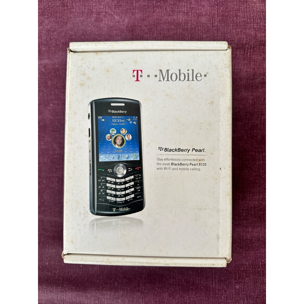Blackberry Pearl 8120 Biru Dongker T-Mobile