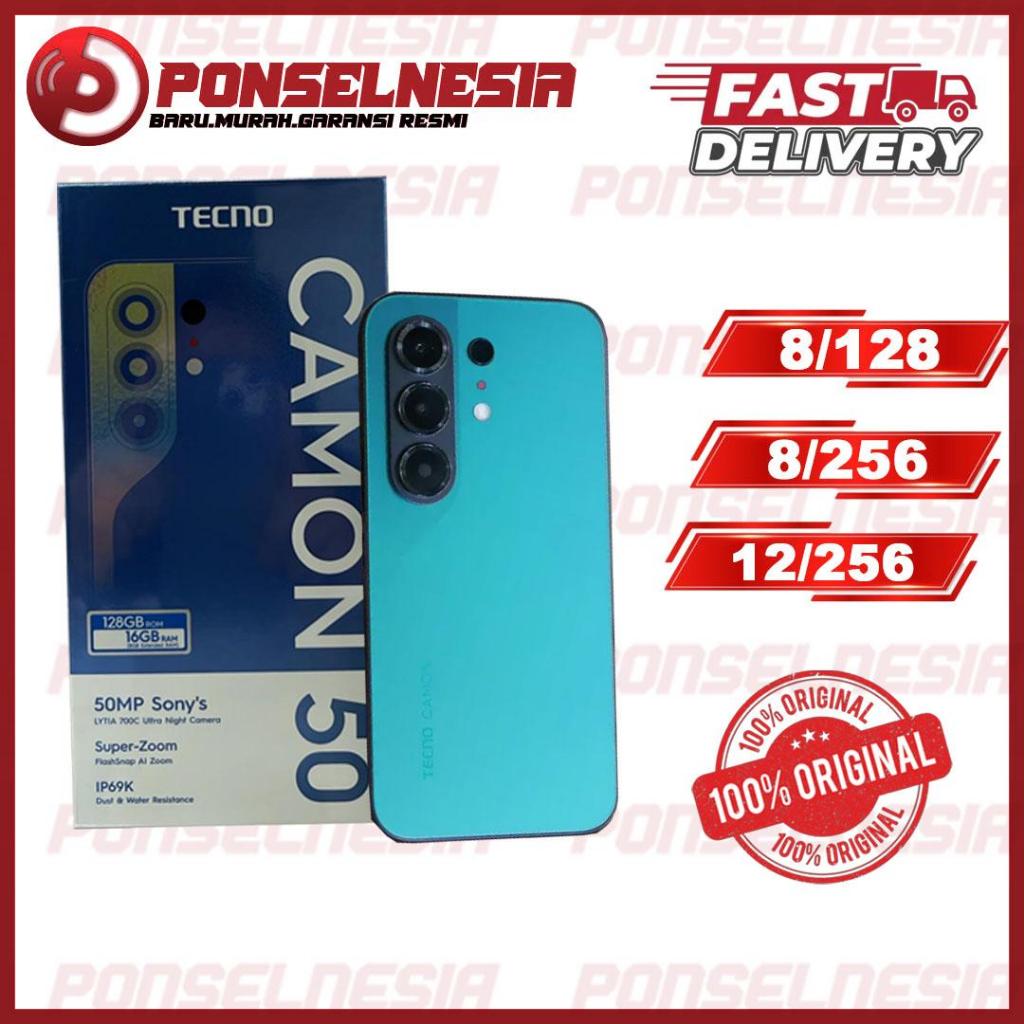 Tecno Camon 50 8/128GB 8/256GB Garansi Resmi Indonesia