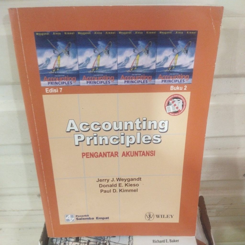 Asli bekas - Accounting Principles (Pengantar Akuntansi) Edisi 7 Buku 2 By Jerry J. Weygandt, dkk
