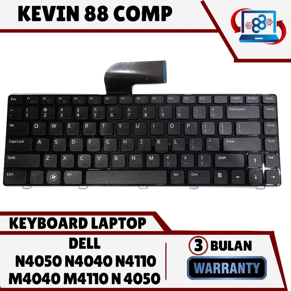 Keyboard Dell 14R N4050 N4040 N4110 M4040 M4110 N 4050