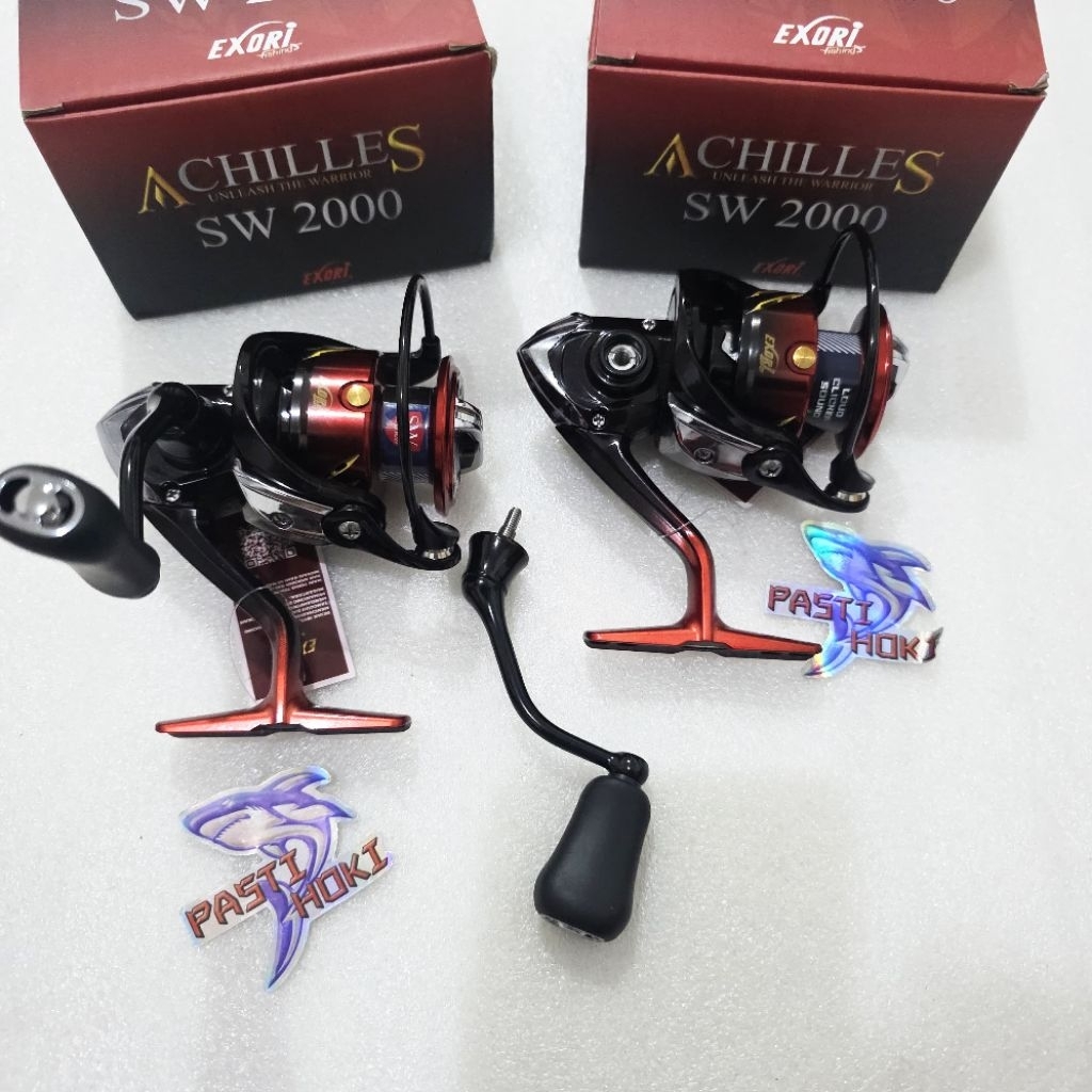 Reel spinning exori achilles sw 2000 power handle