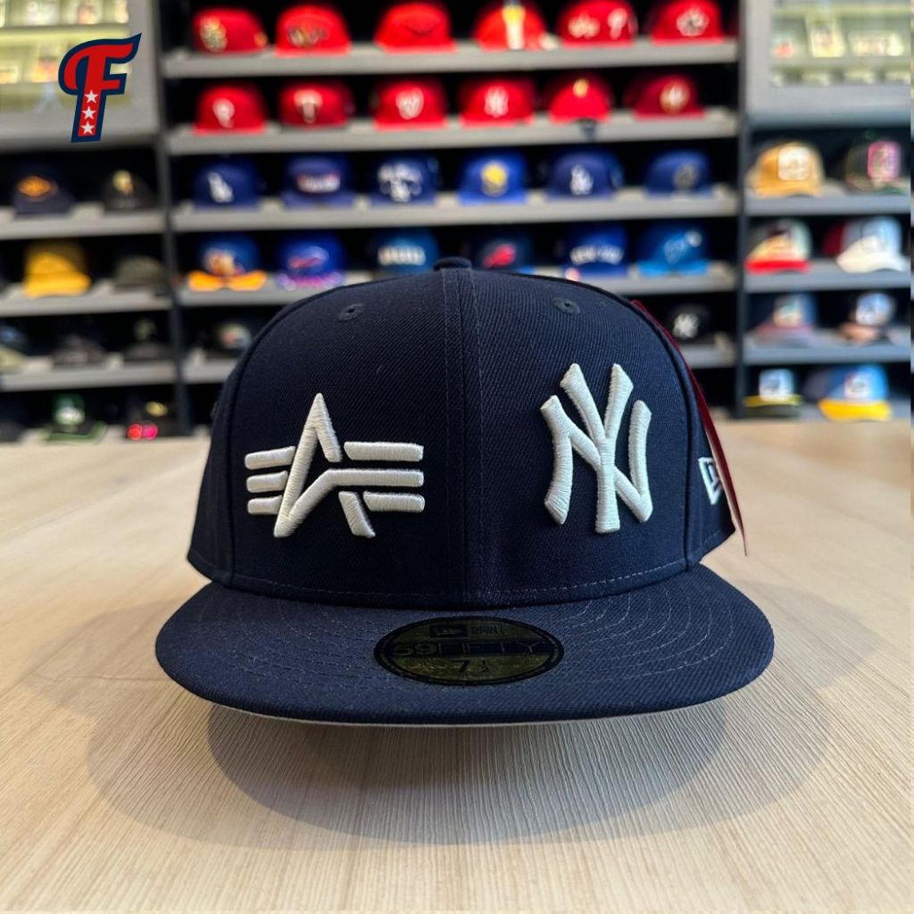 Topi New Era NY Yankees Alpha Industries Collab Fitted Hat Original