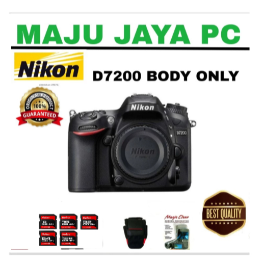 Nikon d7200 body only KAMERA NIKON D7200 BODY ONLY