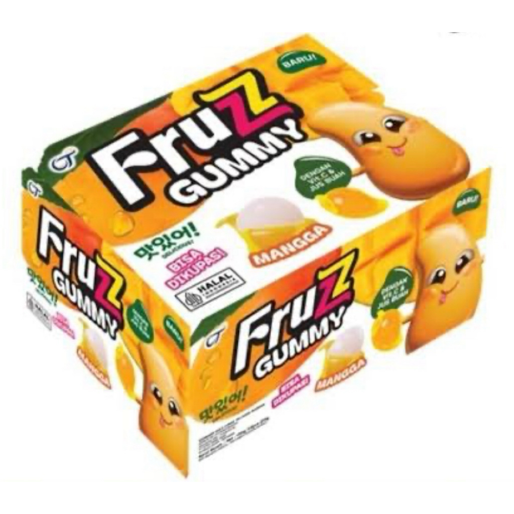 Permen Chewy Fruzz Gummy