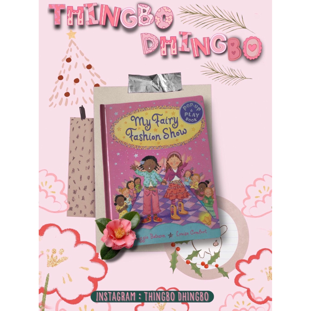 My Fairy Fashion Show Pop-Up Book By Maggie Bateson - Pop Up Book My Fairy - Langka