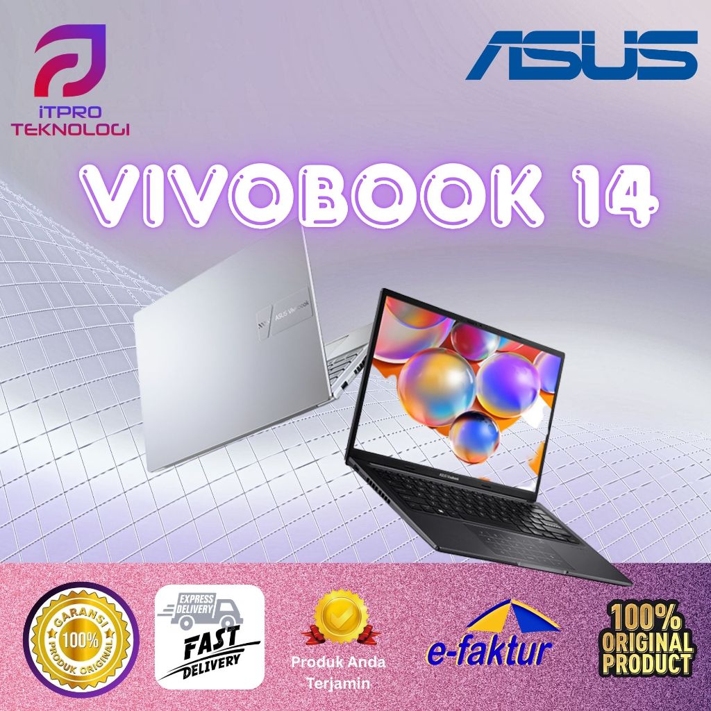 ASUS VIVOBOOK 14 M1405YA RYZEN 5-7430 16GB 512GB 14" WUXGA VIPS W11+ OHS