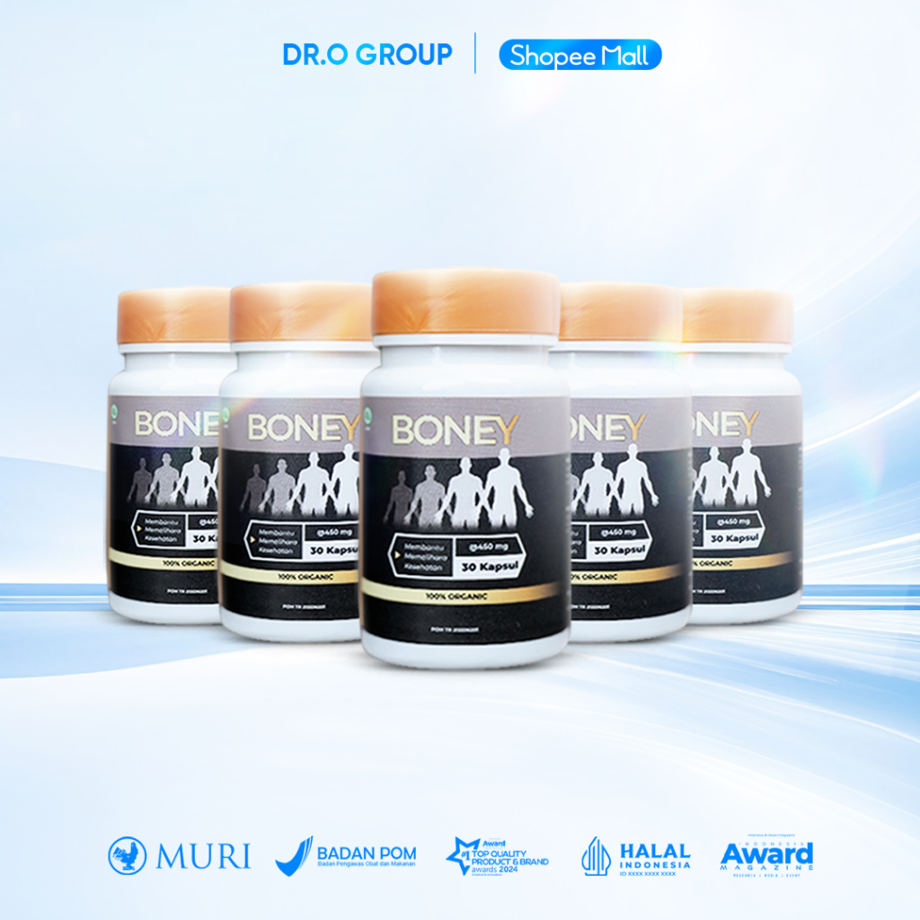Dr O - Boney/Kapsul Peninggi Herbal (Bundling 5)