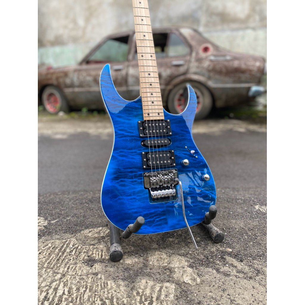Gitar Elektik Ibanez RG Premium Blue