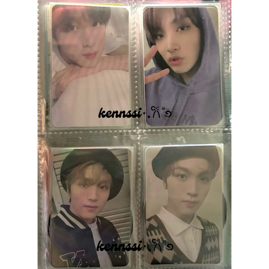 Photocard Haechan boboan / hoodie ungu / neozone