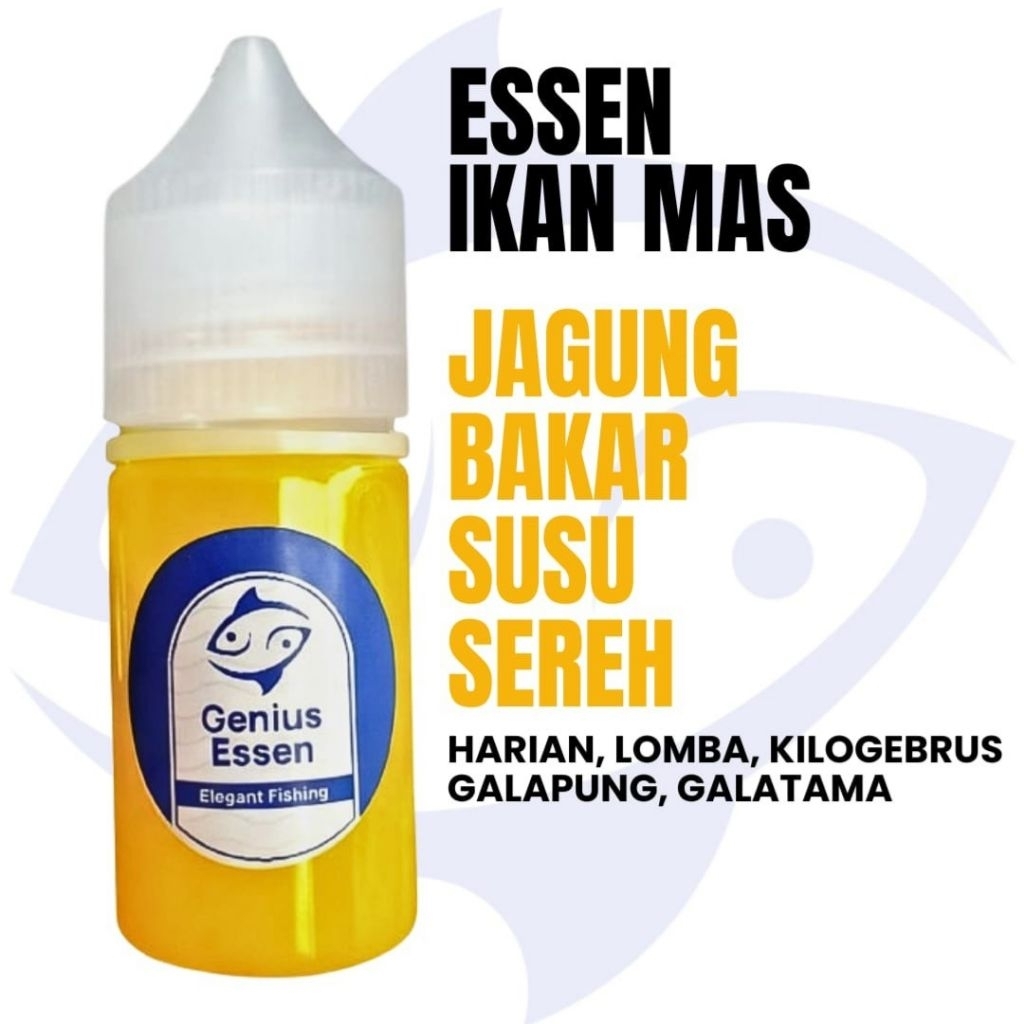 ESSEN IKAN MAS AROMA JAGUNG BAKAR SUSU SEREH essen ikan mas harian essen ikan mas lomba essen ikan m