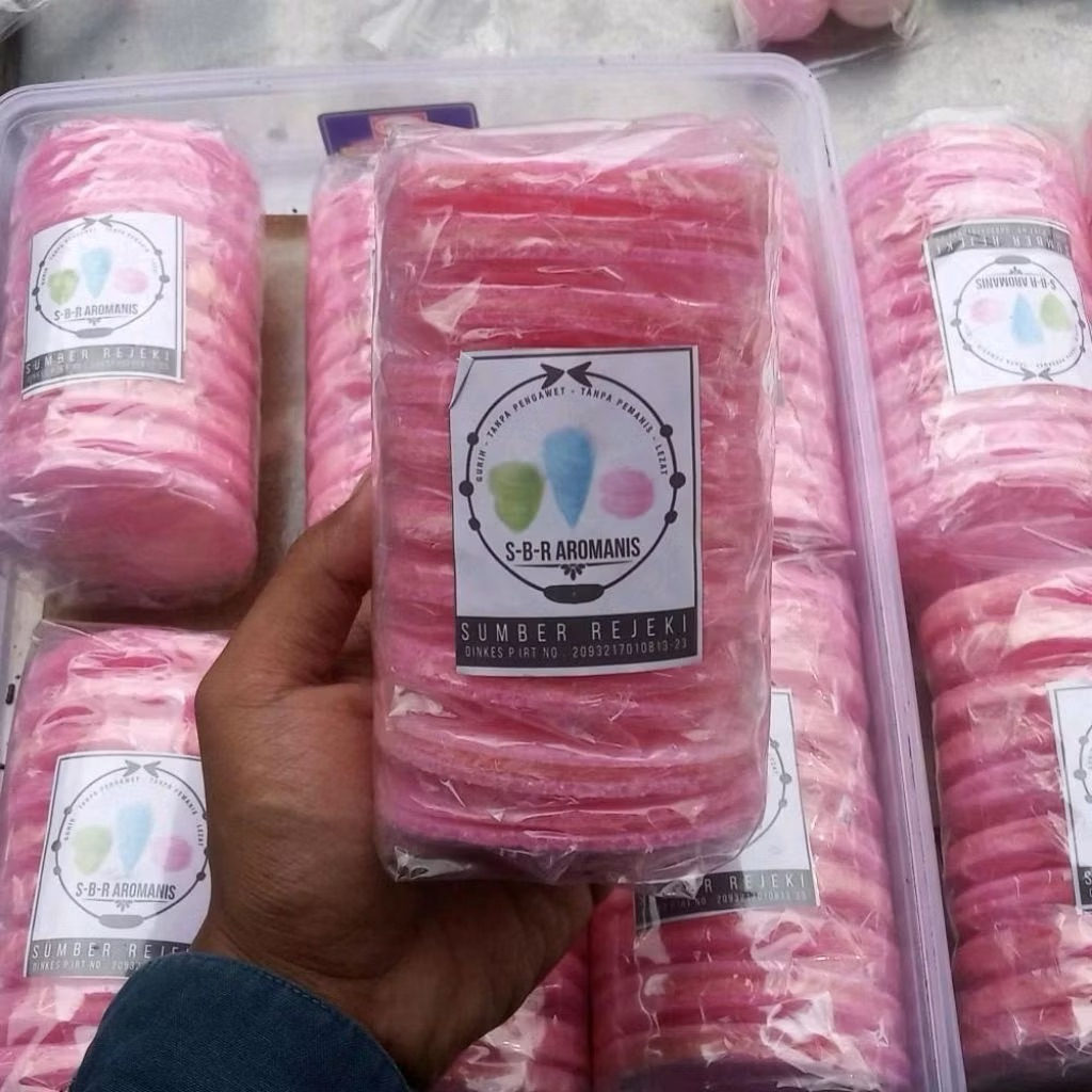 Gulali / Rambut Nene / Gulali pink / makanan jadul / cemilan manis / Jajanan pasar / Jajanan manis /