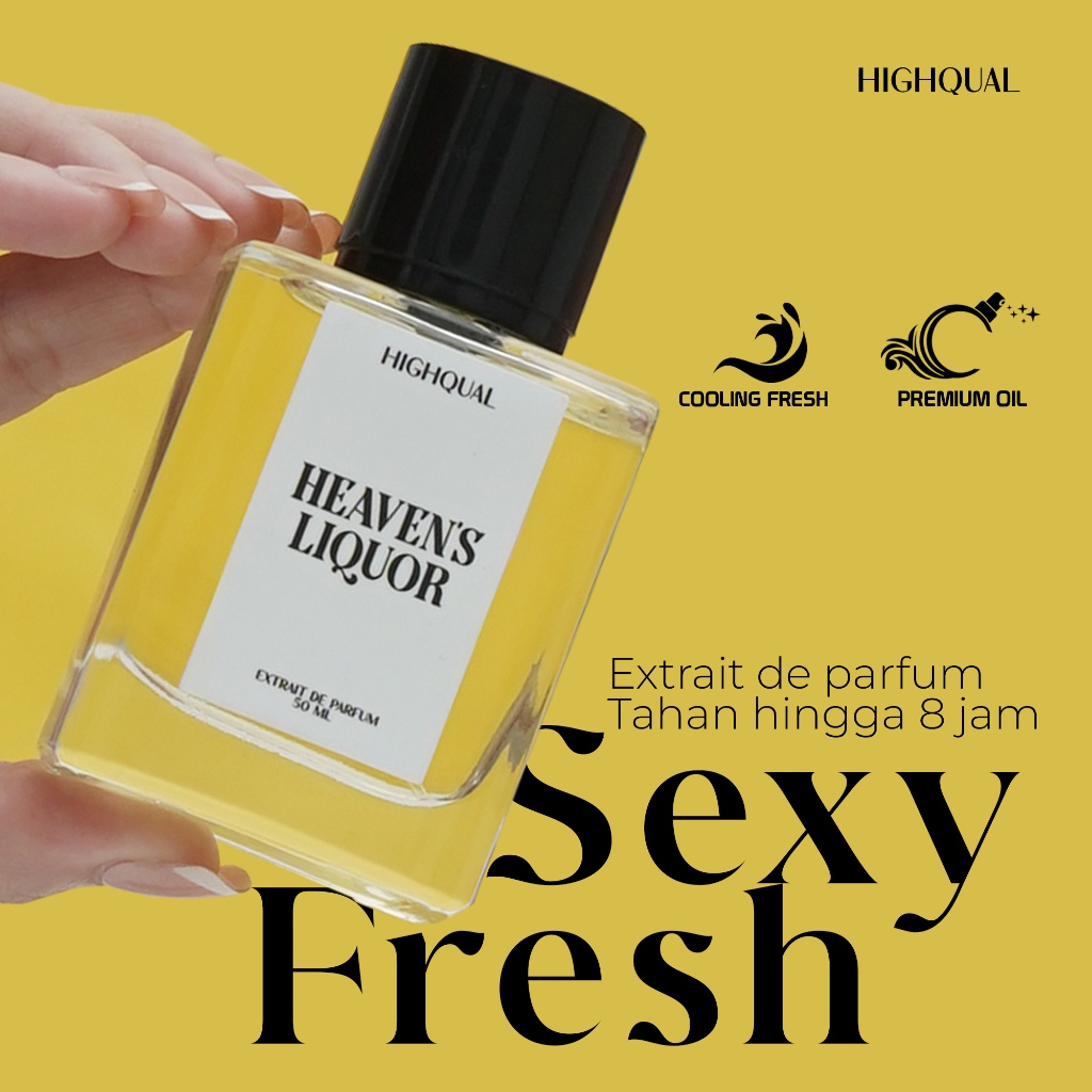 Highqual - Heaven's Liquor Extrait de Parfum 50ml | Parfum Unisex