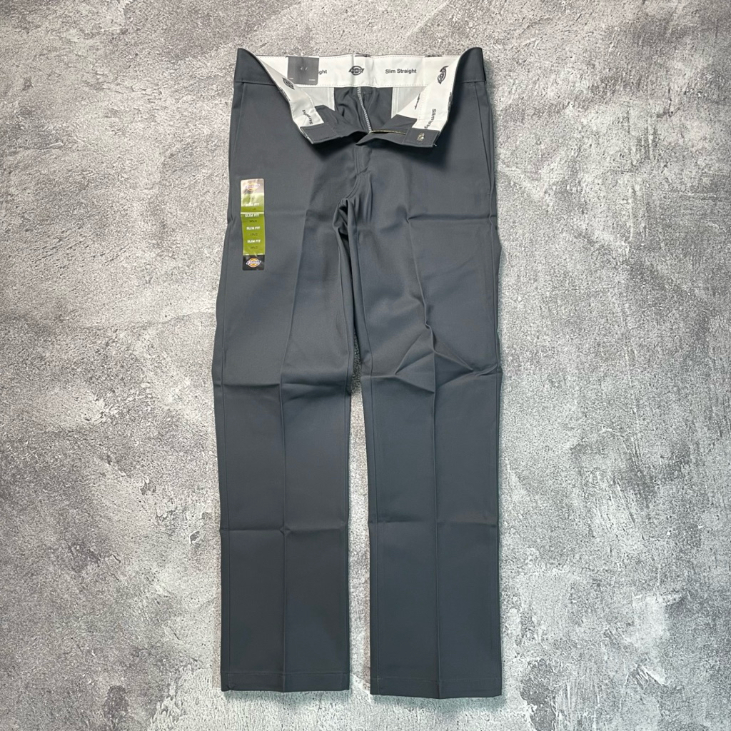 Dickies 873 Slim Fit Work Pants - Charcoal