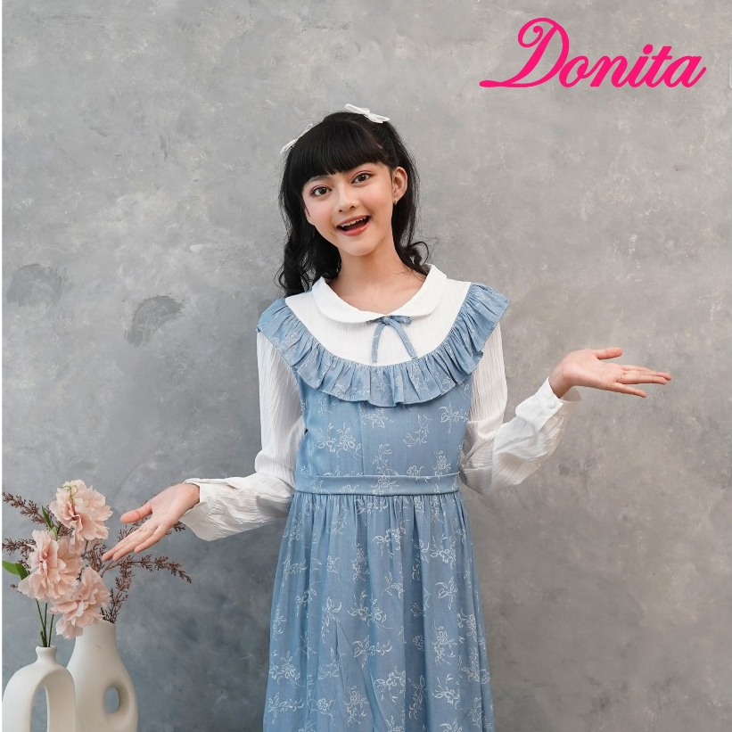 BAJU MUSLIM ANAK PEREMPUAN BRAND DONITA  8I 661